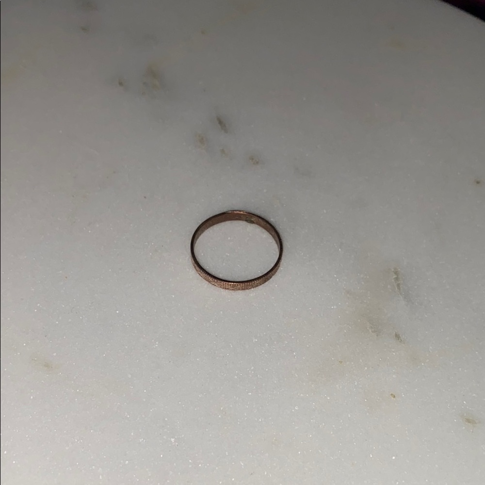 Elegant Gold-Tone Ring